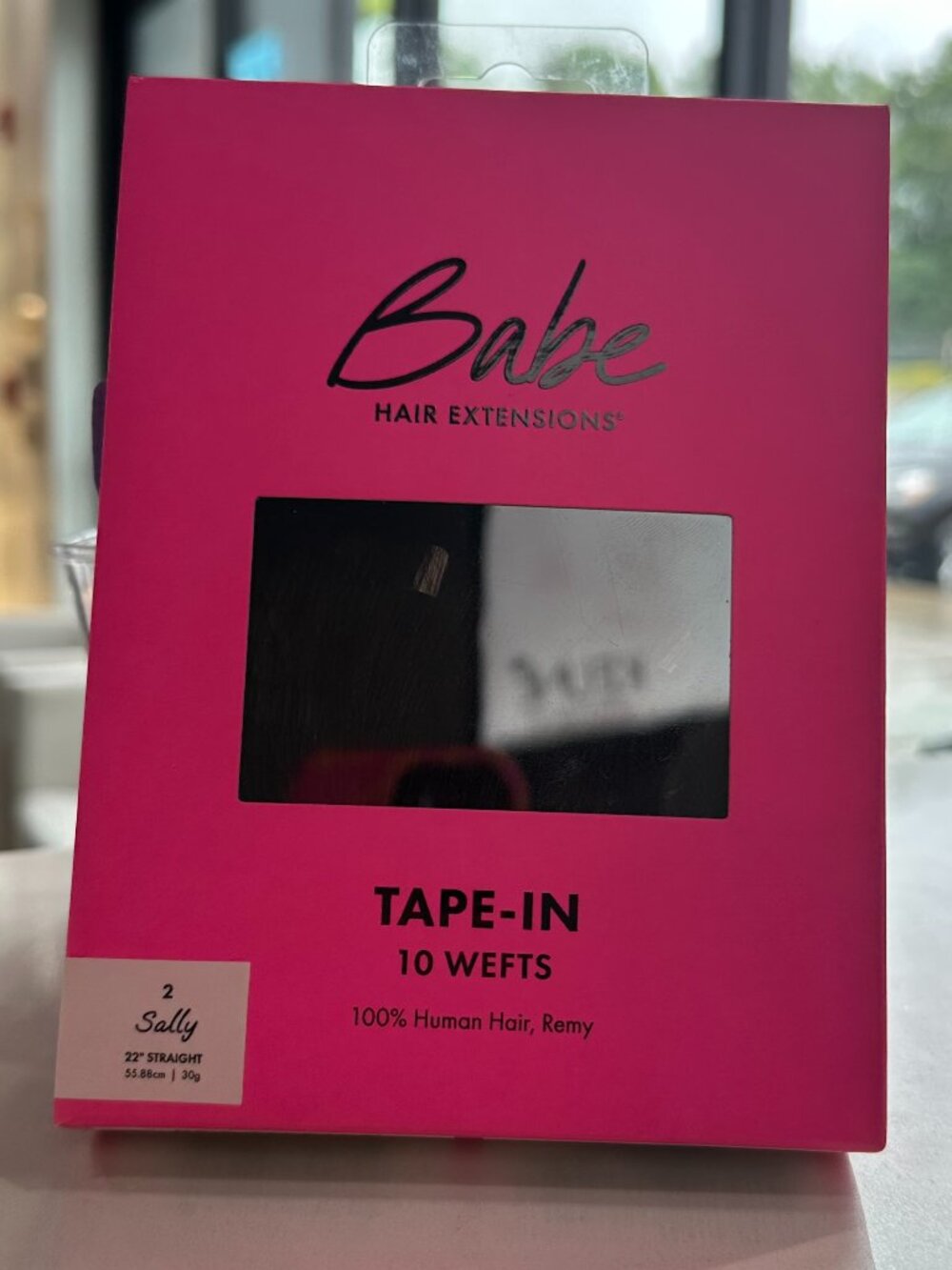 Babe Hair Extensions Tape-in 10 wefts Sally 22" Straight
